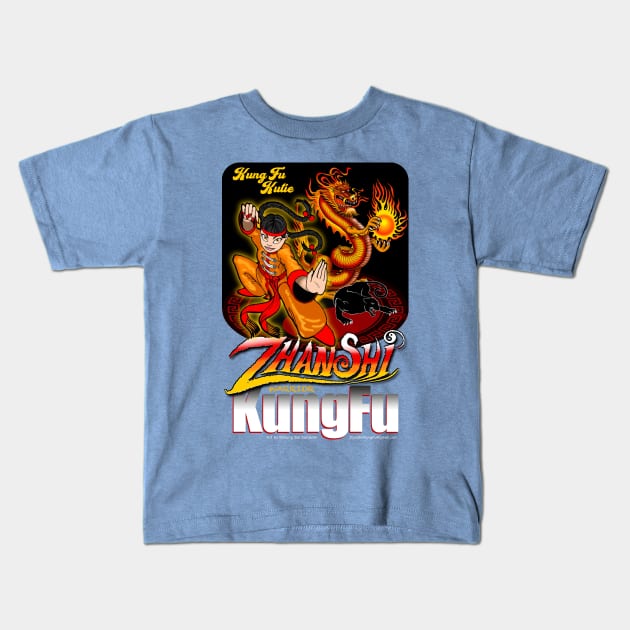 Kung Fu Kutie - ZhanShi Kung Fu Kids T-Shirt by MyTeeGraphics